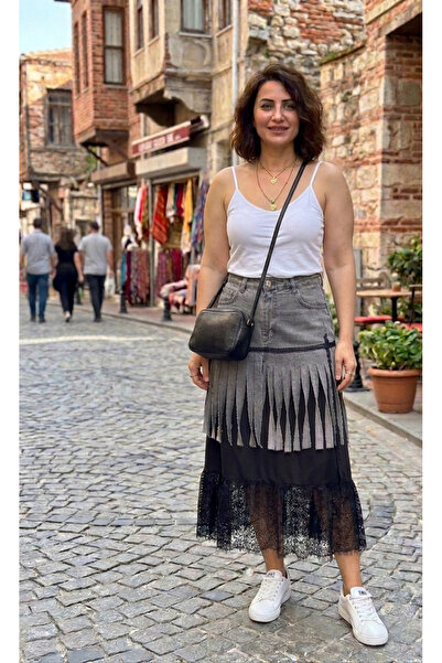 Genel Markalar Çatı Katı Vintage By Meral Karaarslan Upcycling Denim & Dantel...