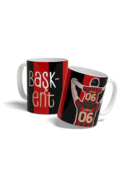 offside Kırmızı Siyah Baba Oğul Gençlerbirliği Taraftar Başkent Tasarımlı Kiş...