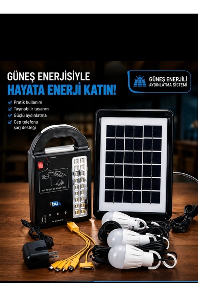Daxom Solar Güneş Enerjili Aydınlatma Sistemi