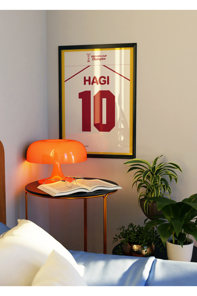 Base Concept Αφίσα ζωγραφικής τέχνης Gheorge Hagi 10 UEL 2000 Champions (με κ...