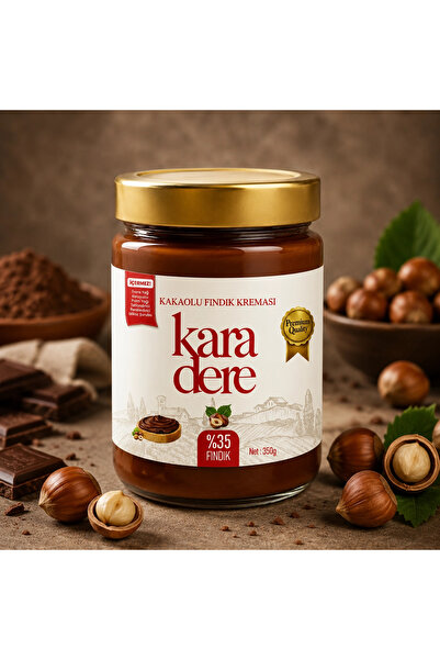 KARADERE Kakaolu Fındık Kreması (%35 Fındıklı) 350g
