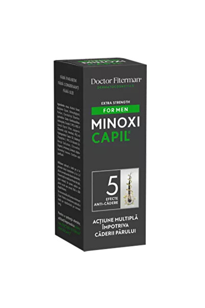 Fiterman Pharma Spray impotriva Caderii Parului Minoxicapil Men, 60ml,