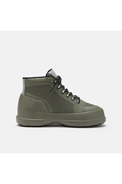 MOON BOOT Erkek Kar Botu 80D2480080-M006 Luna Trek Mid Nylon Khaki