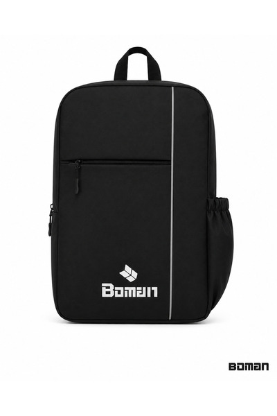 Boman Unisex Çok Gözlü,Su Geçirmez,Spor,Laptop,Seyahat Ve Günlük Sırt Çantası