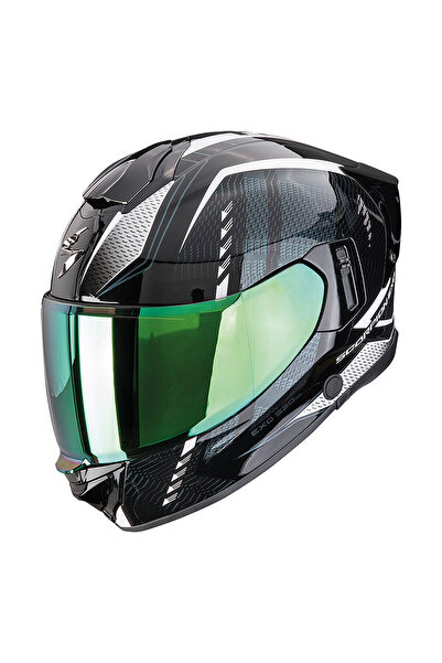 Scorpion EXO-530 Air Theras Kapalı Motosiklet Kaskı Siyah Chameleon
