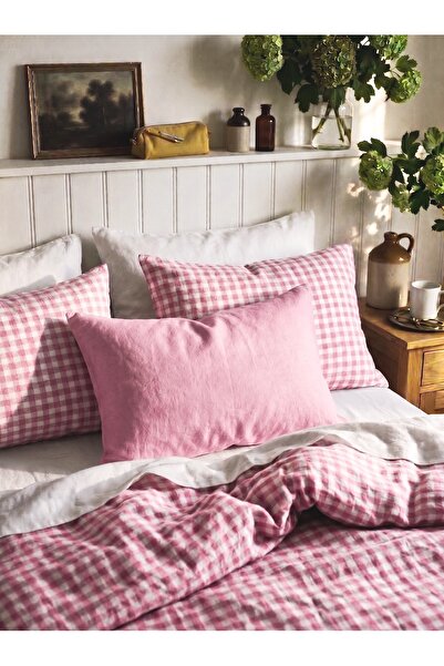 Tabu Home Ranforce Pembe Tek Kişilik Nevresim Seti