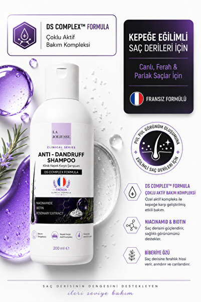 La Joliesse Clinical Series Anti-Dandruff Shampoo Ds Complex Formula Scalp Ca...
