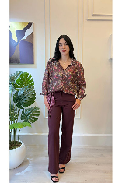 SHIN Butik SHIN Desenli Salaş Gömlek