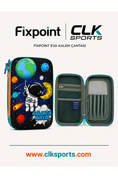 CLK SPORTS Fixpoint Eva Large Pencil Case - Galactic Adventure