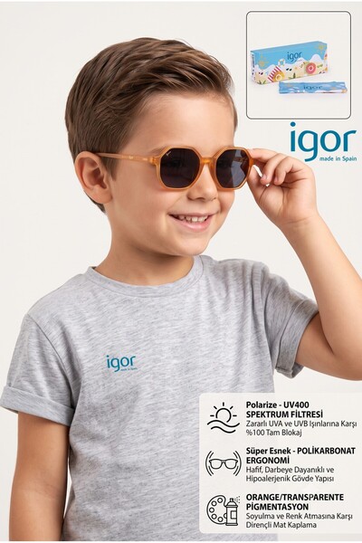 IGOR Igor Uv Protected Polarized Paul Sunglasses - Brown Std
