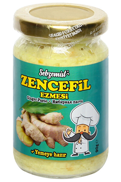 SEBZEMİST Zencefil Püresi (Ezmesi) 90 gr