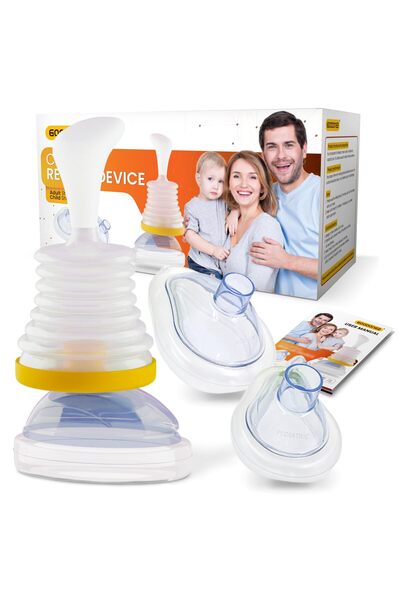 GOODONE2 Portable Suction Safety Kit for Home and Travel, 3 Mask Includes Adu...