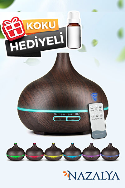 Nazalya Büyük 550 Ml Hava Nemlendirici Ultrasonik Ortam Nemlendirici Oda Neml...