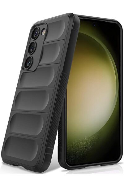 Rivor Samsung Galaxy S23 Kılıf Kamera Korumalı Parmak İzi Bırakmayan İçi Kadi...