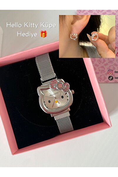 Dem Accessory Hello Kitty Saat - Ayarlanabilir Kordonlu Kadın Kol Saati ( hel...