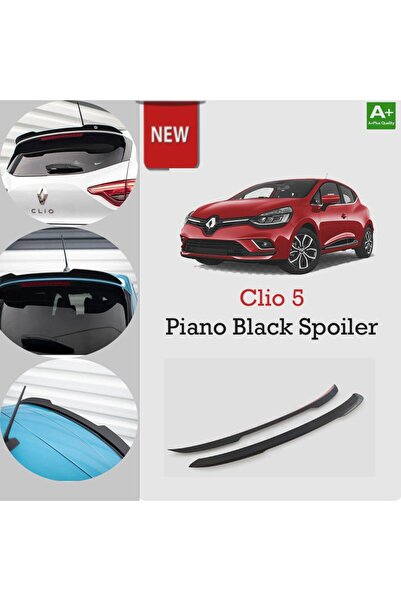 Niken Renault Clio 5 Bagaj Üstü Spoiler Piano Black 2020 Sonrası