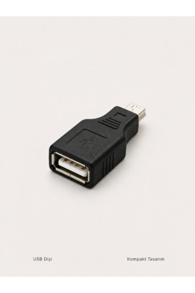 MVLH Mini USB OTG Dönüştürücü Oto Teyp Flash Bellek Giriş Aparatı V3