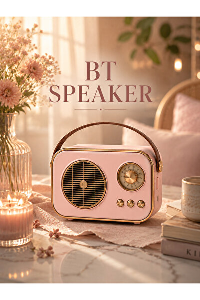 TEKNOKUTUM Bluetooth, SD, USB Girişli Bluetooth Destekli Type-C Speaker