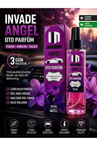 İnvade OTO PARFÜM ANGEL(ÇİÇEK-ŞEKER) 150 ML