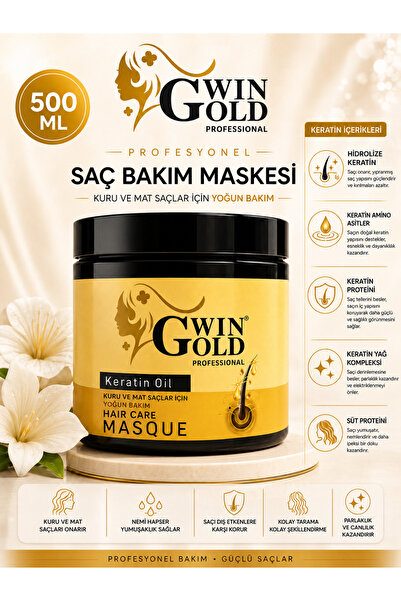 Wingold SAÇ BAKIM MASKESİ KERATİN PLUS+
