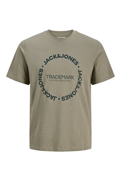Jack & Jones Plus Ανδρικό T-shirt, μεγάλα μεγέθη, βαμβακερό, κανονική εφαρμογ...