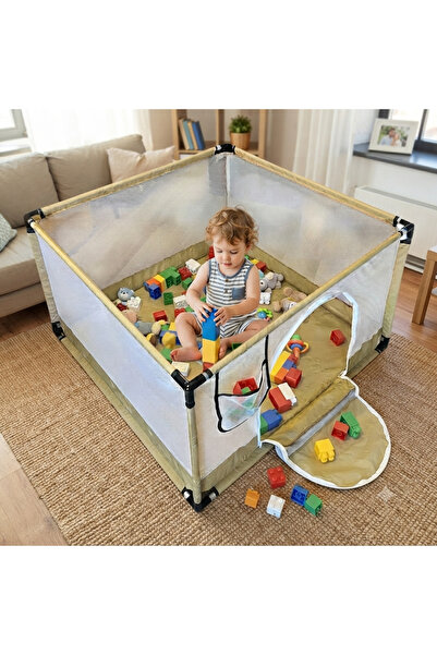 liabebek KARE BEBEK VE ÇOCUK OYUN ALANI 100X100 EBAT