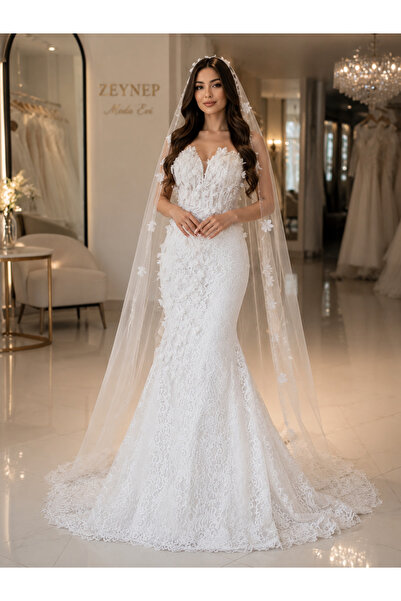 Genel Markalar Zeynep Erdal Couture balık model gelinlik 6
