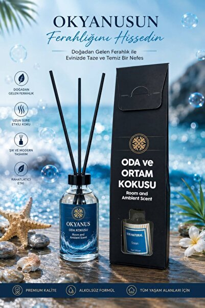 kdr natural Okyanus Çubuklu Oda Kokusu , Kokulu Çubuk , Çubuklu Ortam Kokusu ...