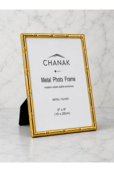 sahane & bazaar Metal Çerçeve Gold ve Gümüş 15 x 20 Ayaklı Resim Poster Belge...