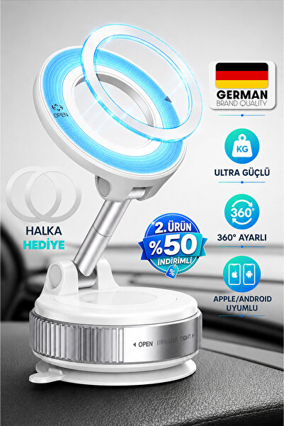 Venenon MagnetPRO 360 Dönebilen Ayarlanabilir Araç Içi Tutucu Kullanılabilen ...