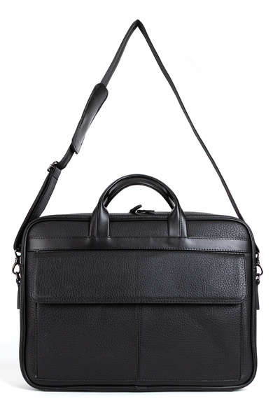 Sevinç Çanta Large Size 17.3 Inch Handheld Shoulder Laptop-Briefcase Black