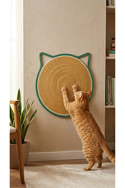 afralya home 50 Cm Cotton Corded Cat Rope Carpet - Multi-Purpose Cat Mat