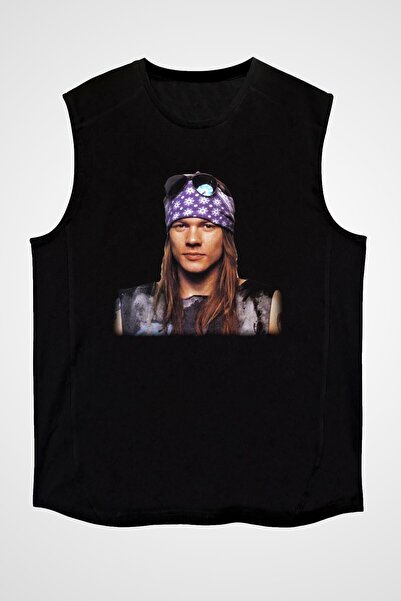 Adrift Axl Rose crna majica bez rukava T-shirt