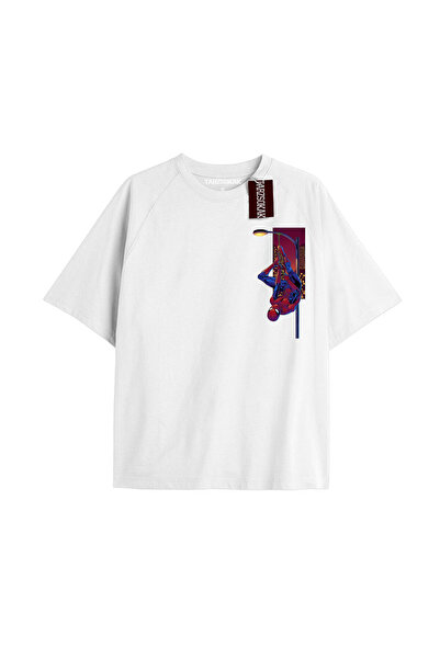 TIMESWASTINGIRL Tricou Spider-Man cu imprimeu de ziar Model No Way Home