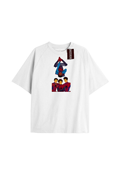TIMESWASTINGIRL Tricou Spider-Man cu imprimeu de ziar Model No Way Home