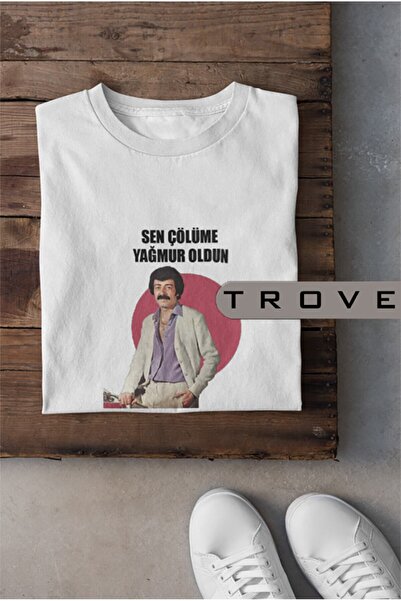TROVE Unisex Žene Muškarci Postali ste kiša u mojoj pustinji Müslüm 100% pamu...