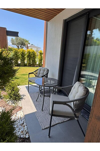Divona Home Damla Bahçe Balkon Bistro Masa Takımı
