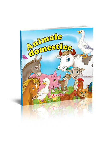 Editura Unicart PLIANT-ANIMALE DOMESTICE, 12 pagini