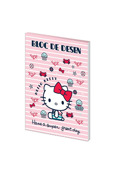 PIGNA Bloc desen A4 160g 16 file Hello Kitty