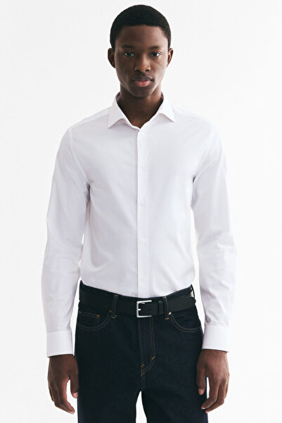 H&M Pamuklu Gömlek Slim Fit