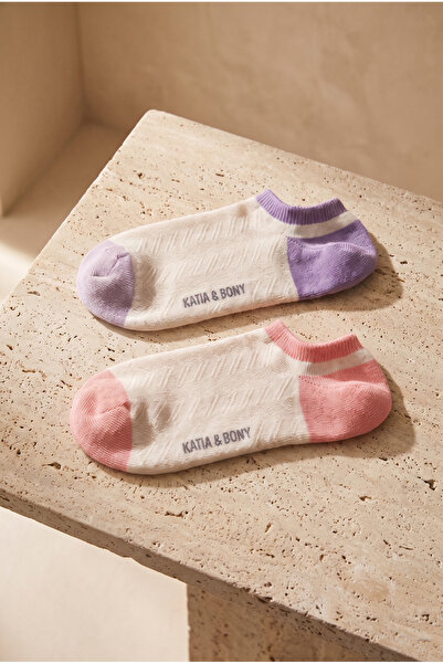 Katia&Bony Women's 2-Piece Self-Healing Invisible Socks