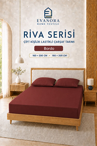 Evanora Set cearșafuri elastice Home Riva Series 100x200 / 160x200 / 180x200