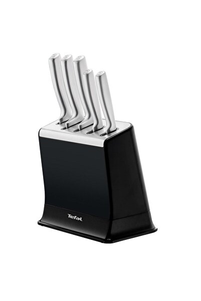 TEFAL طقم سكاكين 5 قطع مع مبراة EverSharp K2976S04