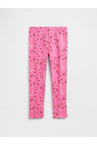 GAP Kız Bebek Pembe Pull-On Stretch Jersey Tayt