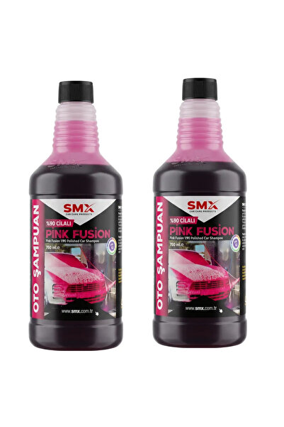 SMX %90 cilalı Pink Fusion Oto Şampuanı 750 ml 2 Adet