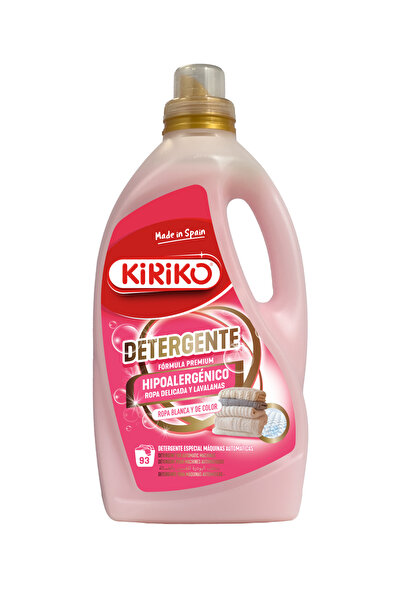 Kiriko Detergent Lichid Premium Hipoalergenic pentru Haine Delicate & Lana, 2...