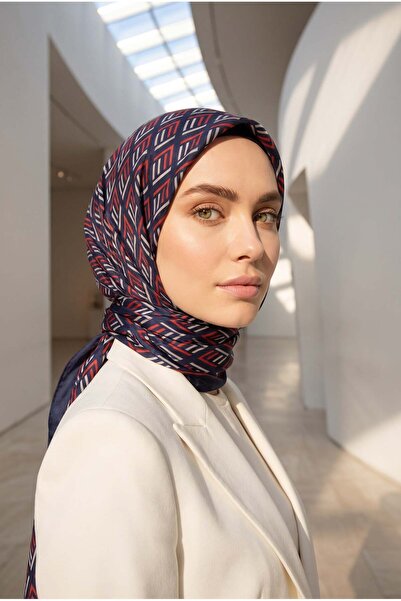 Vissona %100 Saf İpek Şal İnce Saten Vual Dokuma %100 Fresh İpek 90x210 Şal