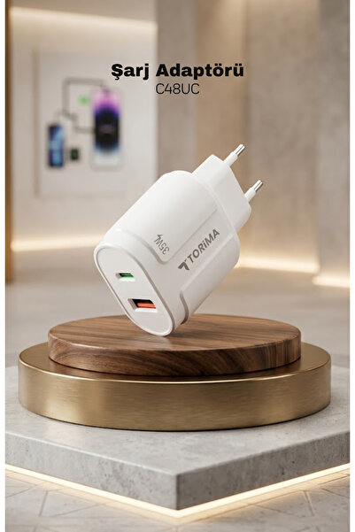 Torima Trm C48-UC 35W Usb Type C Hızlı Şarj Adaptörü