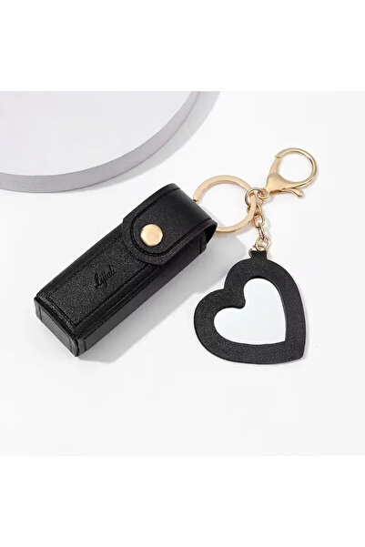 Choice 1pc-black Portable Lipstick Mouth Red Envelope Gift Coin Purse Keychai...
