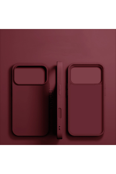 Choice iPhone17 Pro wine red For iPhone 17 Pro Max Case Upgrade Phone Case Fo...